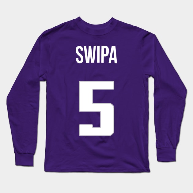 De'Aaron Fox 'Swipa' Nickname Jersey - Sacremento Kings Long Sleeve T-Shirt by xavierjfong